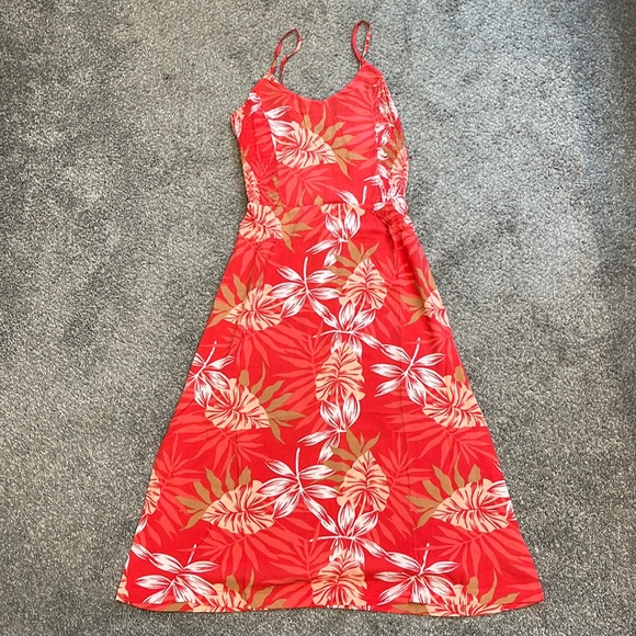 Roxy | NWT Land of Life Floral Midi Dress - Picture 3 of 13